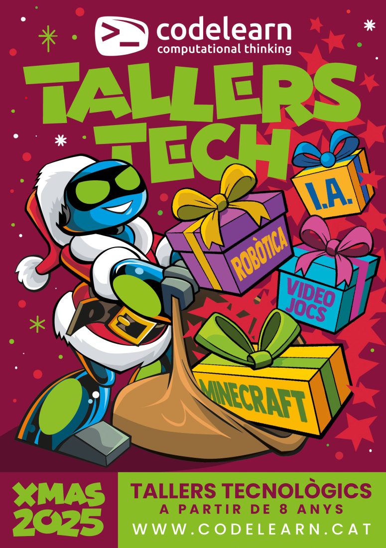 Tallers tecnològics de Nadal 2025